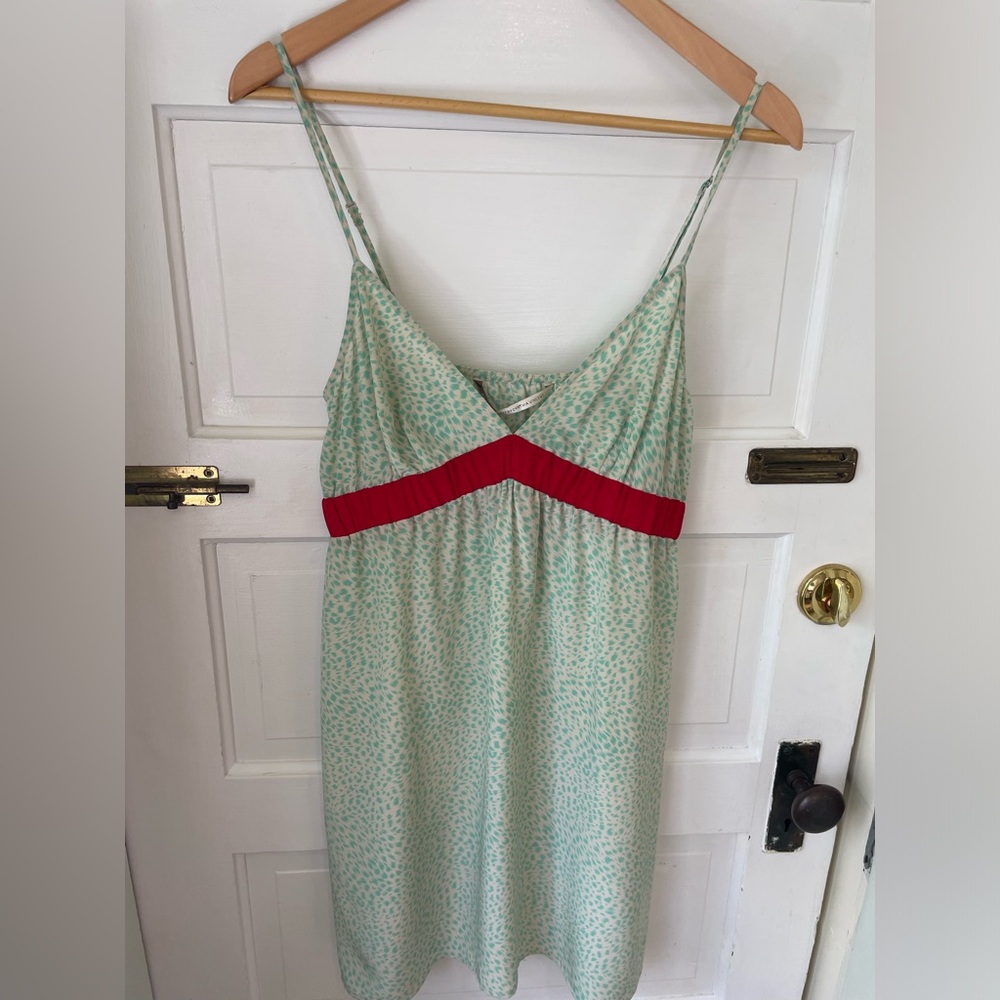 Twelfth street by Cynthia Vincent silk animal print dress